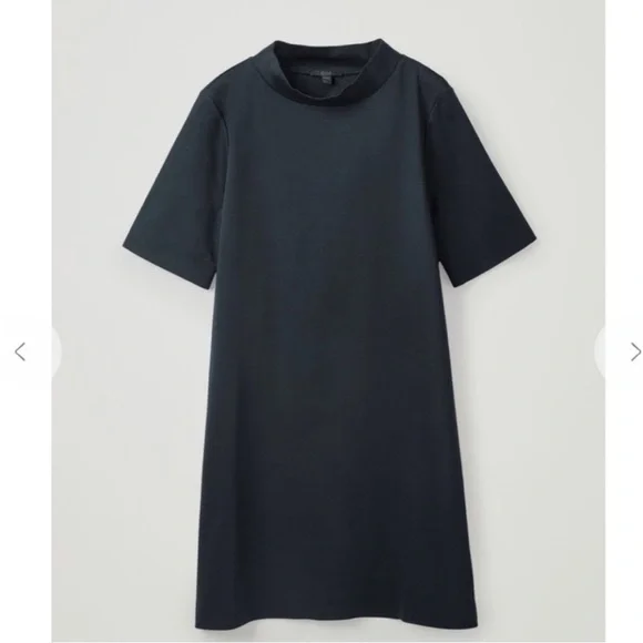 COS Boxy Mock Neck Dress - Picture 5 of 11